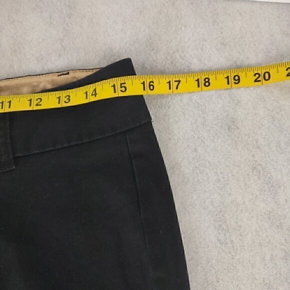 Lee Women's Just Below The Waist Black Cotton Pants. Size 10M - Picture 6 of 10